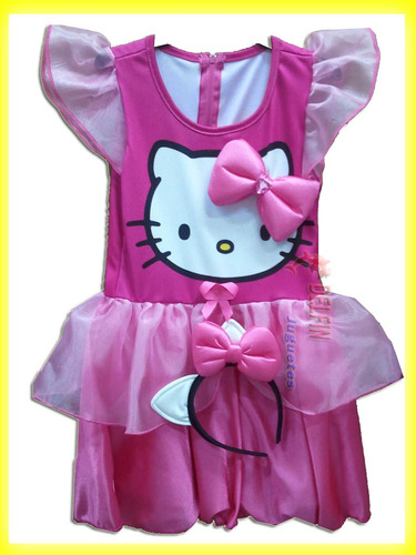 Disfraz Hello Kitty Minnie Disney 3 Talles Original