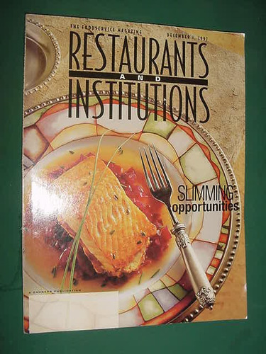 Revista Restaurants & Institutions Dic/97 Importada Gourmet