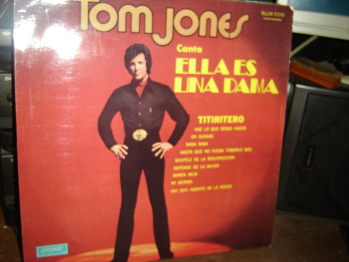 Tom Jones - Ella Es Una Dama -  Vinilo Lp