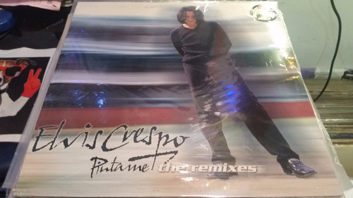 Elvis Crespo Pintame The Remixes Vinilo Maxi Promo Usa 1999