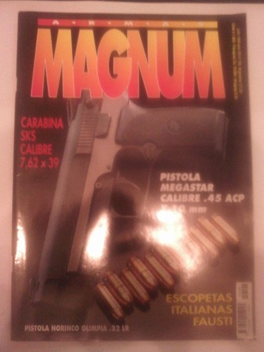 Revista Magnum 106 Pistola Megastar Calibre 45 Acp Y 10 Mm