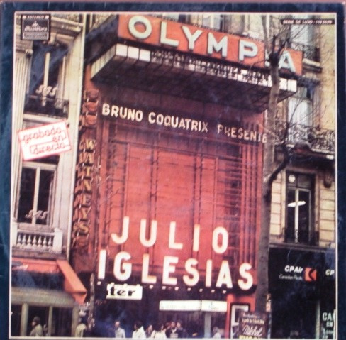 Julio Iglesias - En Vivo En El Olympia - Lp Doble Año 1976 (Usado)
