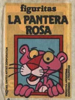 La Pantera Rosa Pink Phanter Sobre Cerrado Album Figuritas