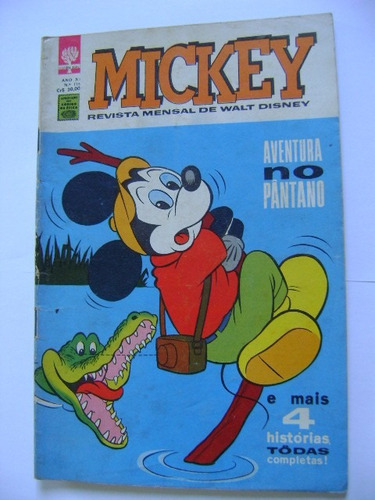 Mickey N°115 Maio De 1962 Editora Abril Ótimo!