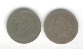 Moneda Estados Unidos 1 Centavo Año 1902, Cabeza De Indio!!!