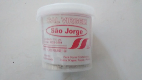 5 Cal Virgem 150 Gramas E Poços De Agua