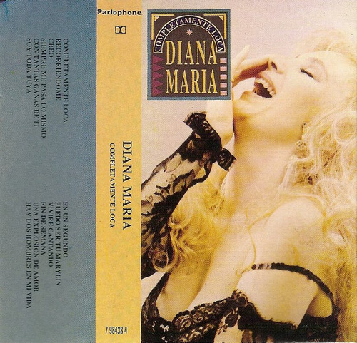 Diana Maria Completamente Loca (1991) Cassette Nuevo