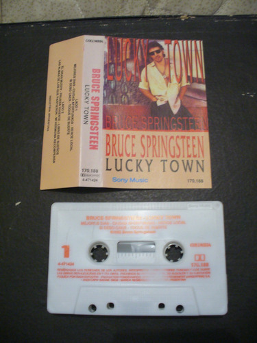 Bruce Springsteen Lucky Town Cassette