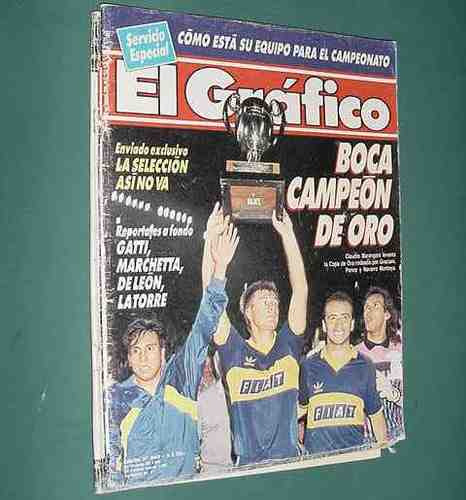 Revista Grafico 3668 Boca Juniors Campeon Copa De Oro River