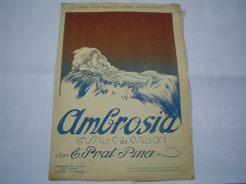 Ambrosia E Peire E. Prat Pina Vals De Salon  Juan Gornatti