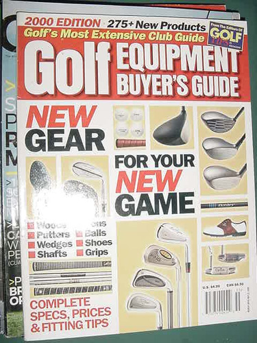 Revista Golf Equipamiento Guia Compras Importada Precios
