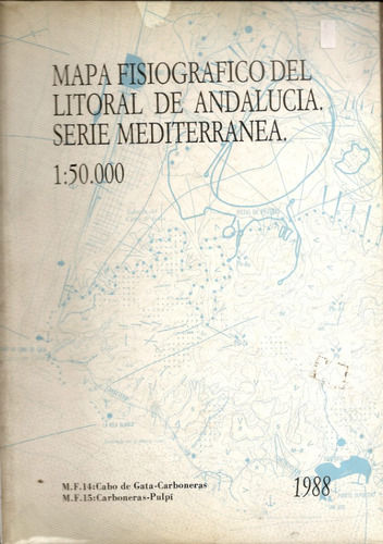 Mapa Fisiografico Del Litoral De Andalucia