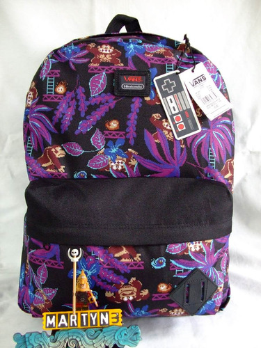 Mochila Vans Underhill Realm Nintendo Donkey Kong Original