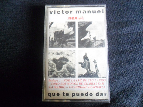 Casete Victor Manuel Que Te Puedo Dar