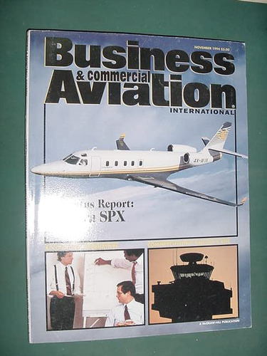 Revista Business Comercial Aviation Inter Report Astra Spx