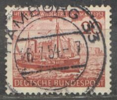 Deutsche Bundespost. Barco De 1952 Nº 37  V Cat. 7,50 Euros 