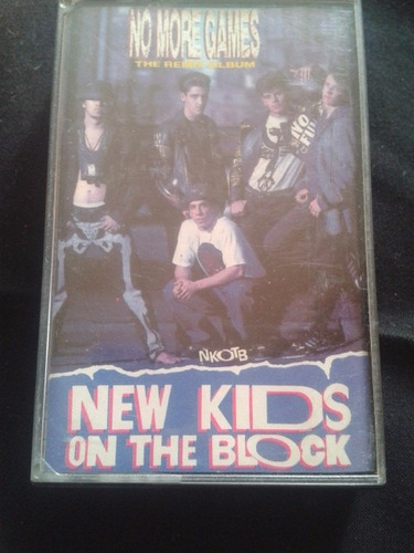 Casete New Kids On The Block No More Games