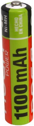 Imagen 3 de 7 de Pilas Recargables Aaa 1100 Mah Ni-mh X 2 Unidades En Blister