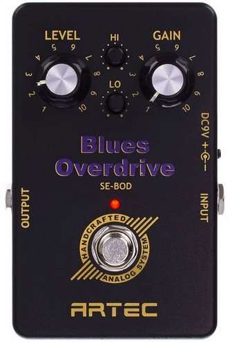 Artec Pedal Se-bod Over Drive Booster: Blues Overdrive