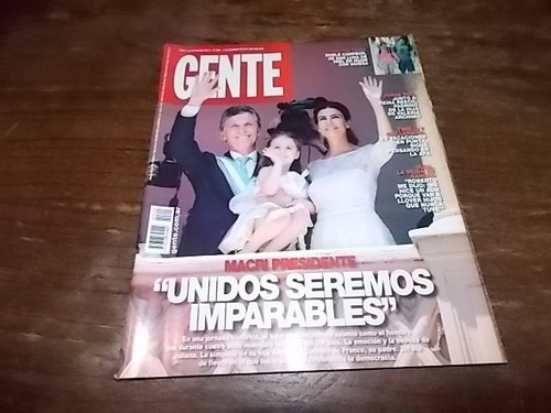 Revista Gente 2629 Mauricio Macri Presidente! 11/12/15