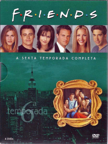 Box Friends - 6ª Temporada 04 Dvd's - Original E Lacrado