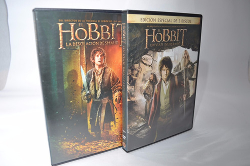 El Hobbit - 2 Dvds - Originales
