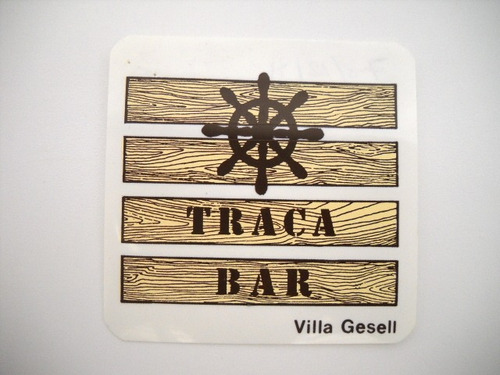 Posavaso Traca Bar Villa Gesell Año 1991 - Boedo Capital