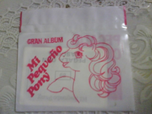 1 Sobre Cerrado De Figuritas Album Mi Pequeño Pony