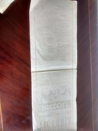 Antiguo Afiche Del Teatro Victoria Viña Del Mar 1940(a3