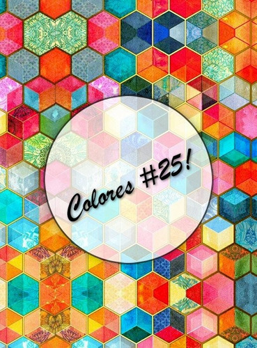 Colores #25! Lámina Decoupage Autoadhesiva Ideal Fibrofacil