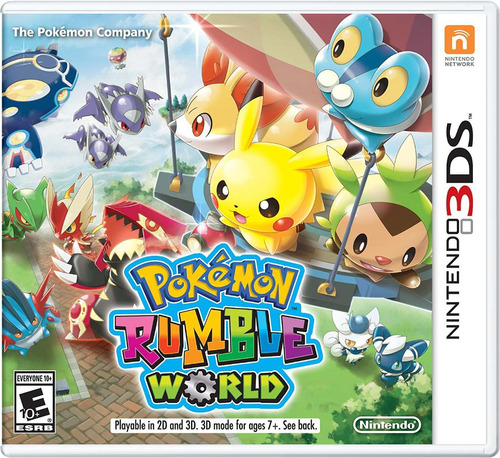 Pokemon Rumble World - Nintendo 3ds  Fisico
