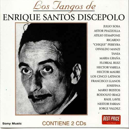 Cd Doble Intérpretes Varios - Los Tangos De E. S. Discépolo