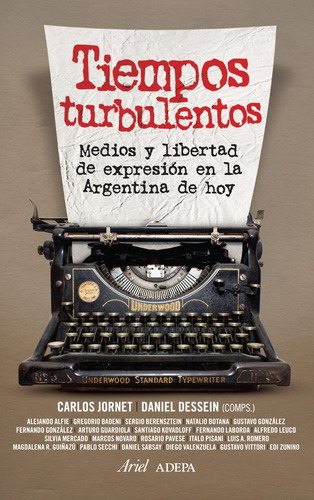 Tiempos Turbulentos. Carlos Jornet. Paidos