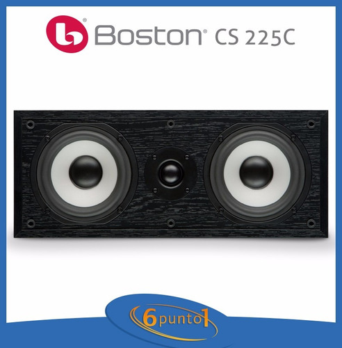 Boston Acoustics Cs 225c - Bafle Central Negro-6 Cuotas S/i