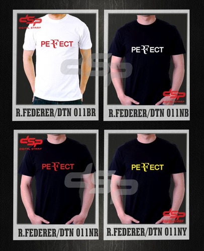 Remeras Tennis Roger Federer Tenis Premium Digital Stamp Dtg