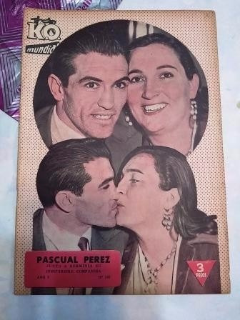 Ko Mundial 169 Pascual Perez Y Su Esposa -francisco Suarez