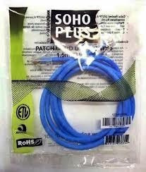 0511 - Patch Cord 2,5 Mt Cat5e Soho Plus Az Furukawa