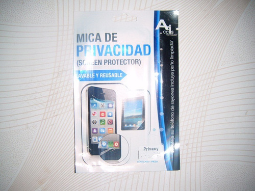 Wwow Mica De Privacidad Para Alcatel C9 One Touch Pop!!!