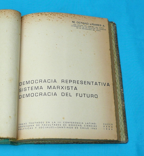 Democracia Representativa Sistema Marxista Octavio Linares