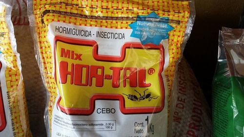 Imagen 6 de 8 de Hortal Hormiguicida 1 Kg.cebo Hormigas Hortal Mirex Envios