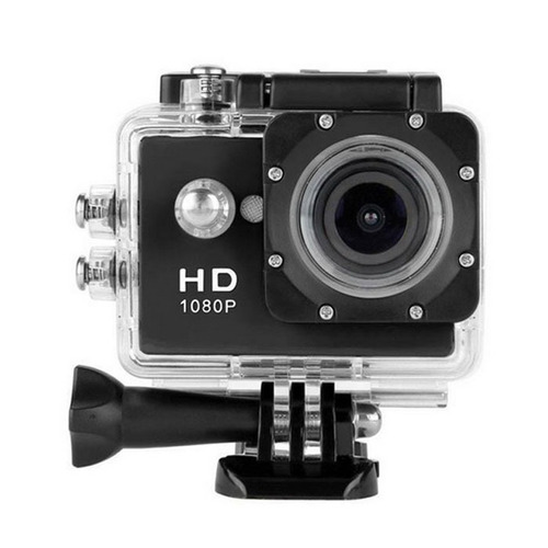 Câmera 1.5  Sports Hd 12mp Full-hd Water Resist 1080p Preta