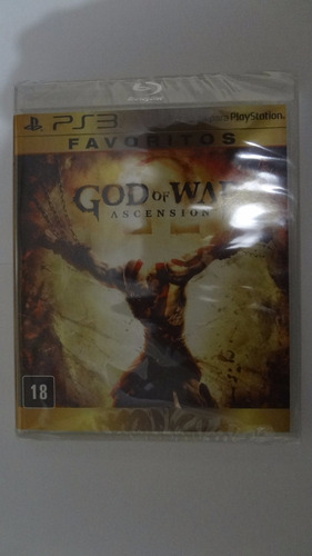 God Of War Ascension Ps3 - Novo E Lacrado