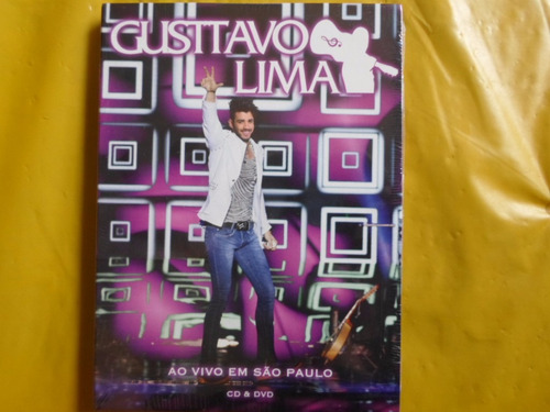 Cd+dvd Gustavo Lima Ao Vivo Em São Paulo / Novo