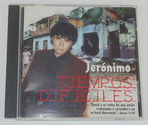 Jeronimo Tiempos Dificiles Cd Original Cristiana Fuentes