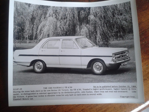 General Motors Foto Vauxhall Vx 4/90 1964 1965