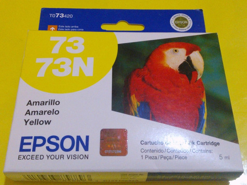 Cartucho Epson Amarillo 73n - T073420