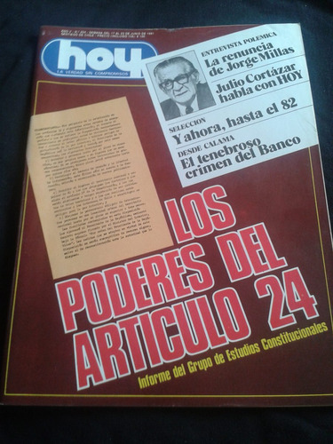 Revista Hoy N° 204 17 Al 23 De Junio De 1981