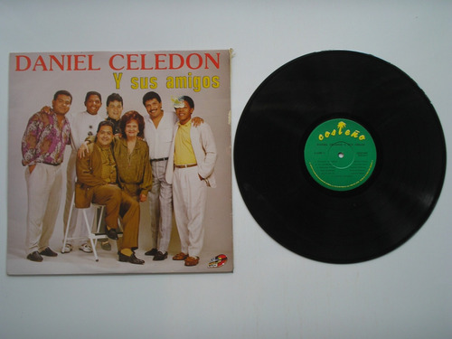 Lp Vinilo Daniel Celedon Y Sus Amigos Colombia  1989