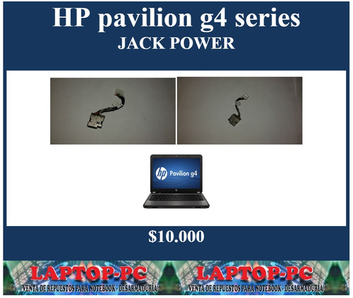 Jack Power Hp Pavilion G4 Series