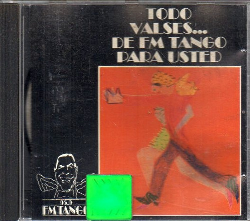 Todo Valses De Fm Tango Para Usted - Cd Original